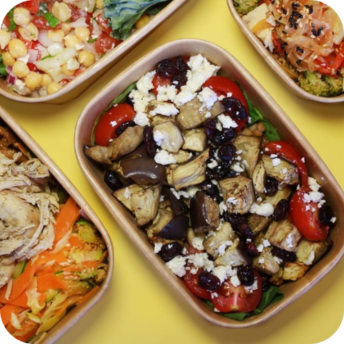 Food delivery service in Barcelona: Meals Variety
